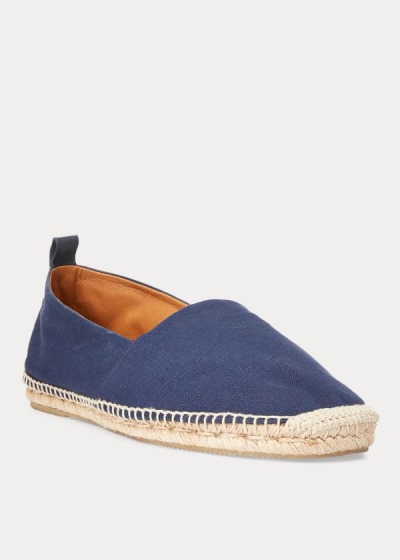 Men's Ralph Lauren Bowsworth Cotton Espadrilles | 238159AFD